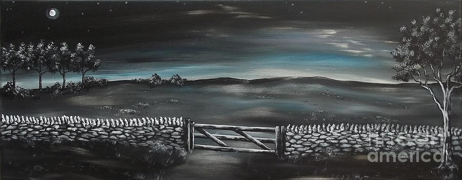 Gateway To The Moon Painting by Kenneth Clarke