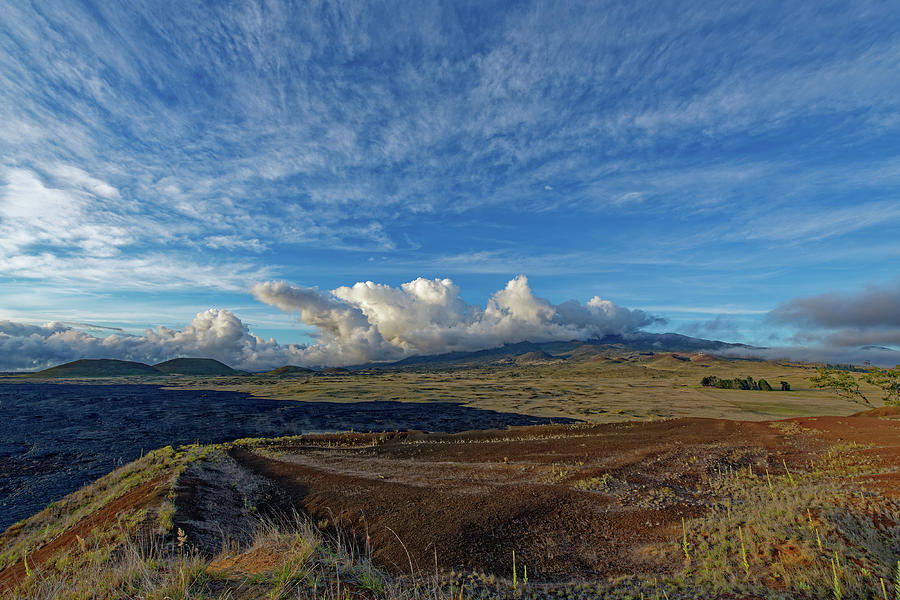Gathering Clouds Over Mauna Kea Photograph by Heidi Fickinger