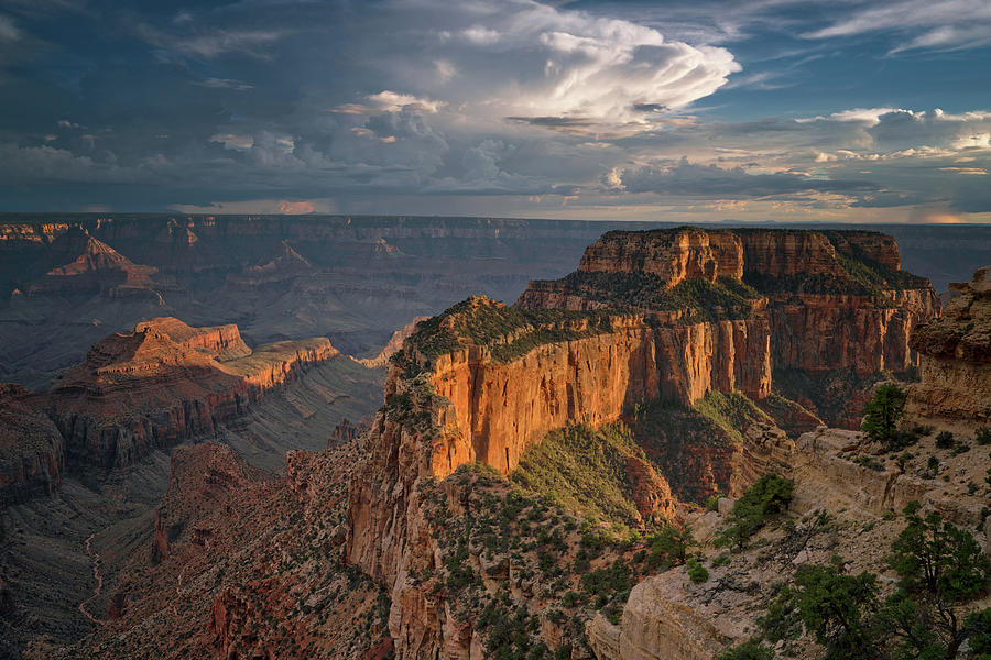 Gathering of incredible summer monsoon cloud formations over Wotans ...