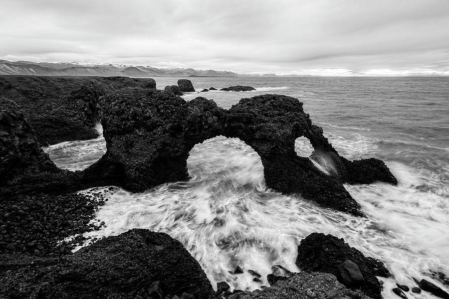 Gatklettur Iceland 2 Photograph by Catherine Reading