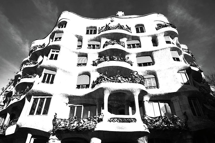 Gaudi Casa Mila Study 1 Photograph by Richard Reeve