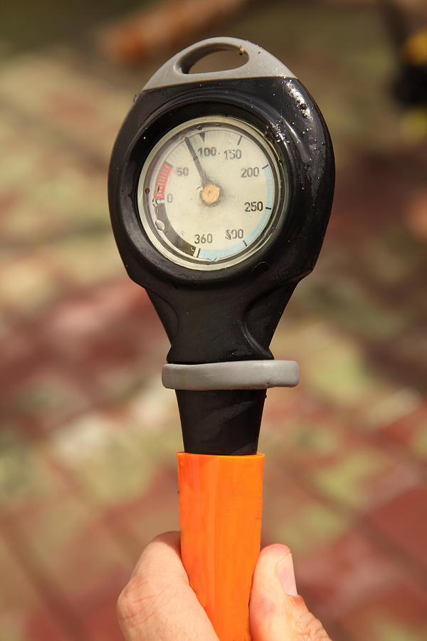 Gauge. Diving equipment. Photograph by Aitor Diago Gauge. Diving equipment. Photograph by Aitor Diago