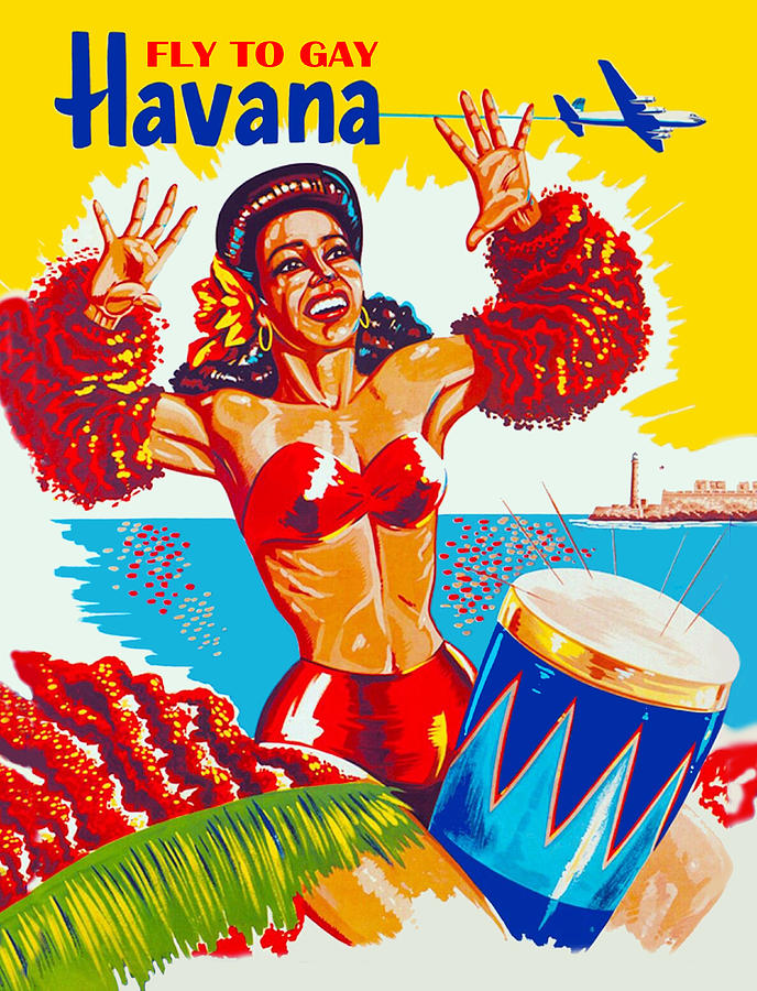 Drum Digital Art - Gay Havana by Long Shot