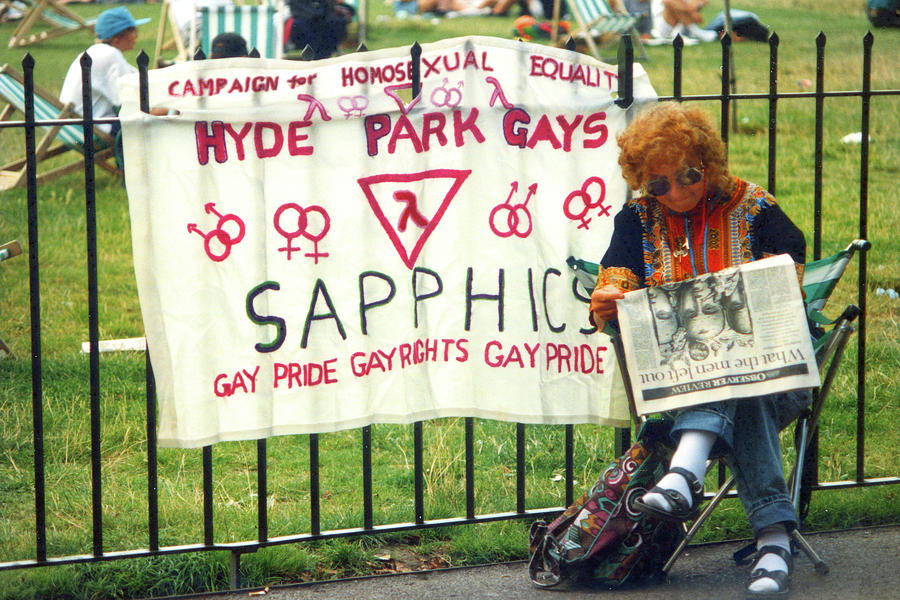 Hyde Park Photograph - Gay Pride London  by Jerry Griffin