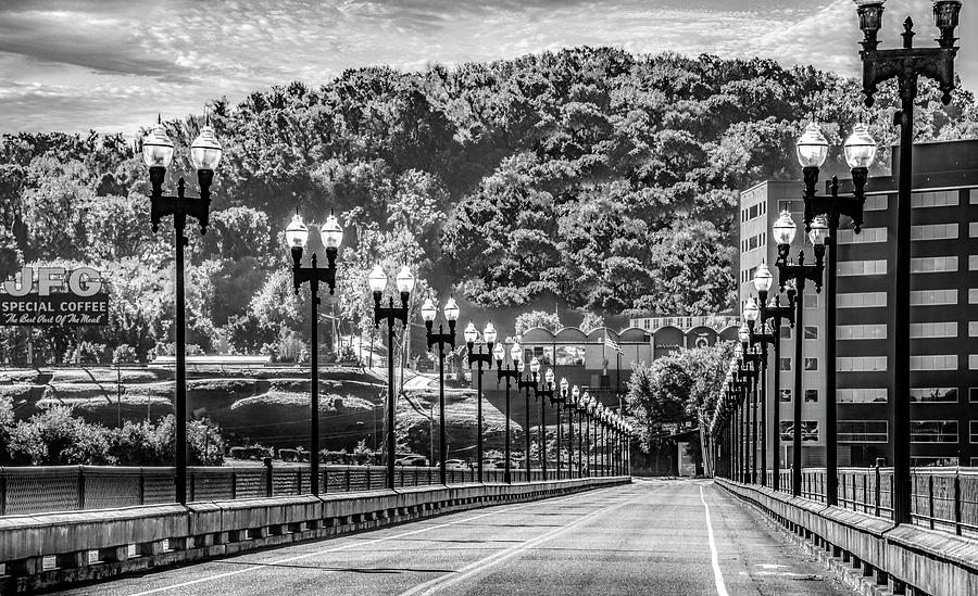 Gay Street Bridge in Knoxville, Tennessee Photograph by Marcy Wielfaert