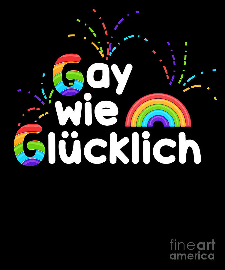 Gay Wie Glcklich Lesbian Gay Bisexual Transgender Digital Art By Thomas Larch Fine Art America 7378