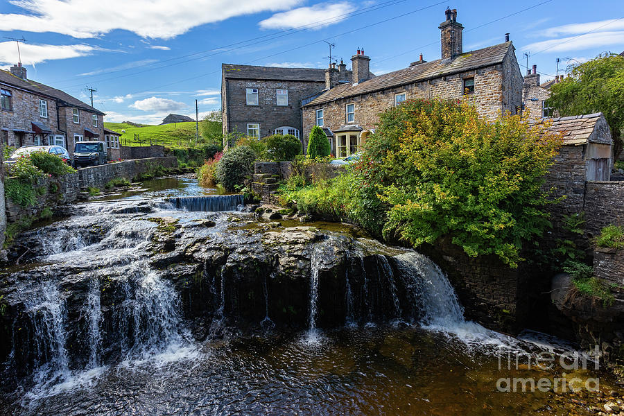 Gayle Beck Falls, Hawes, Wensleydale Photograph by Tom Holmes Photography