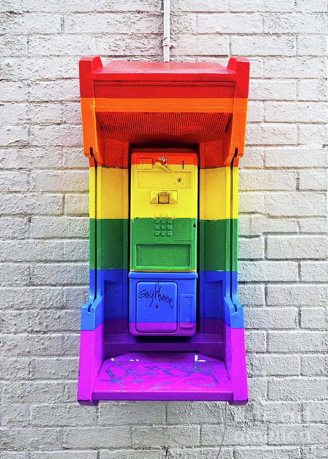 Rainbow Phone Photograph by Michael Graham