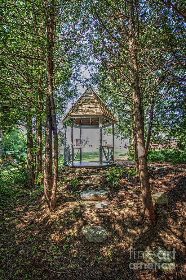 Gazebo in Light Photograph by Eden Watt Gazebo in Light Photograph by Eden Watt