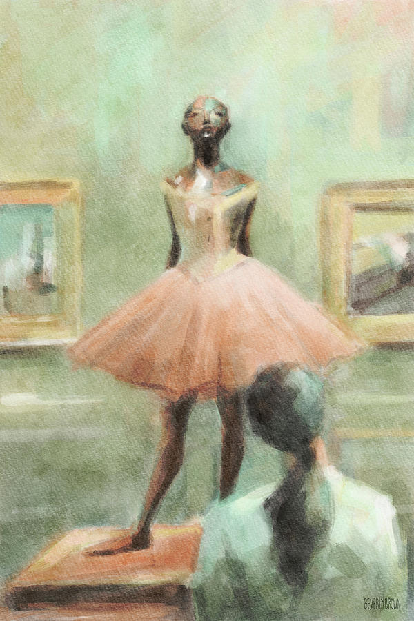 Degas Painting - Gazing at Degas by Beverly Brown