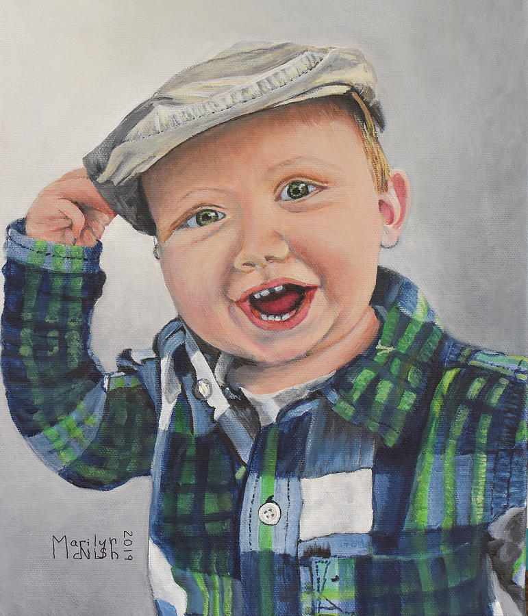 Gday Mate Painting by Marilyn McNish