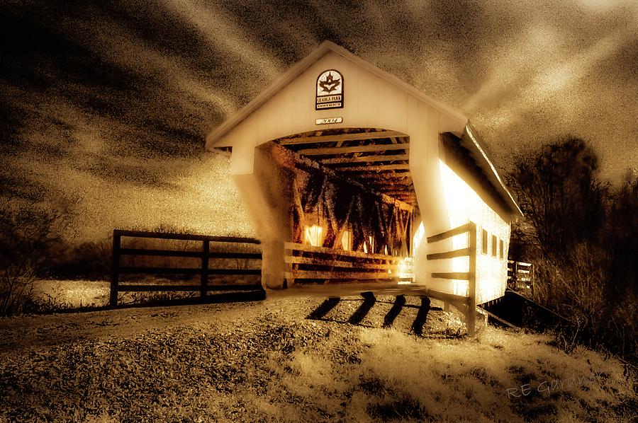 Geauga Park Covered Bridge InfraredGeauga County Ohio Photograph by Robert Gardner Geauga Park Covered Bridge InfraredGeauga County Ohio Photograph by Robert Gardner