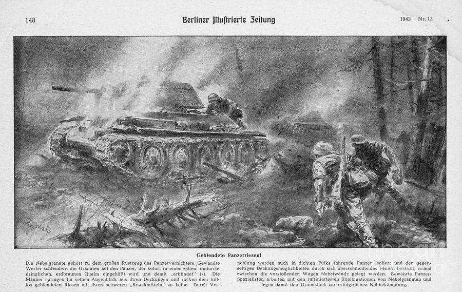 Geblendete Panzerriesen Photograph by Oleg Konin