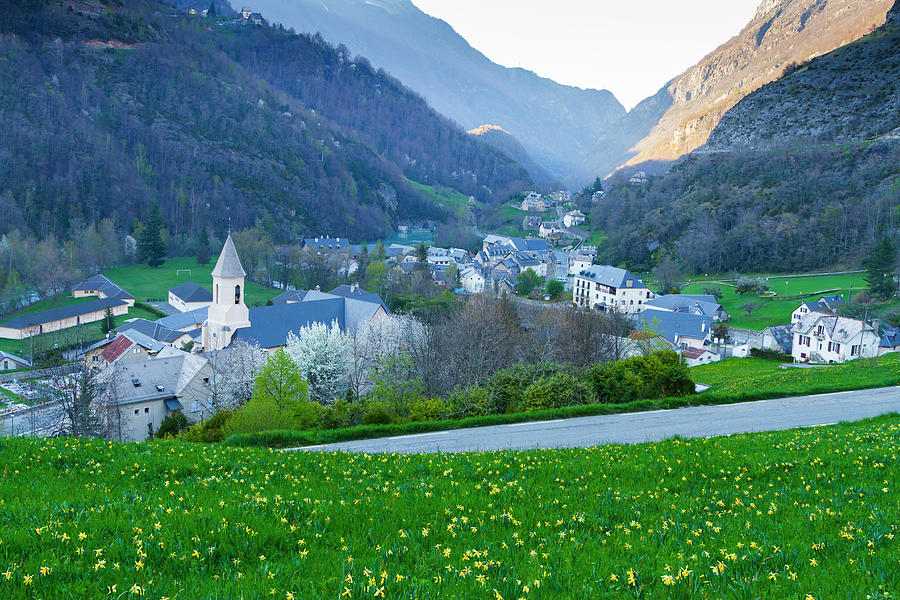Gedre Village In Pyrenees. Photograph