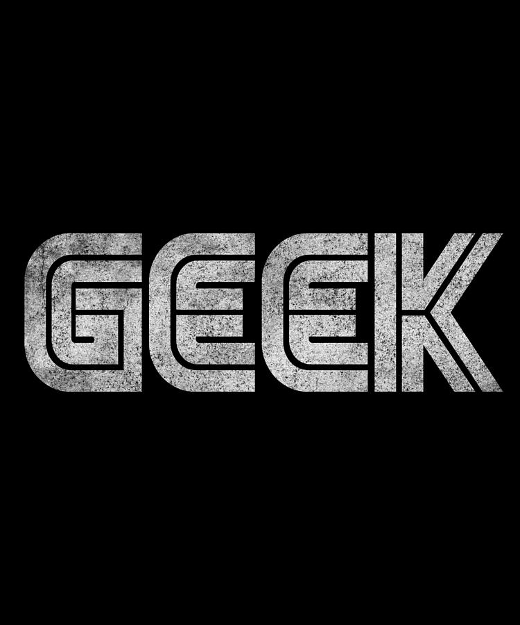 Geek Retro Digital Art by Flippin Sweet Gear