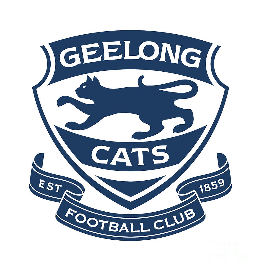 Geelong Cats Digital Art by Laurene M Odell | Fine Art America