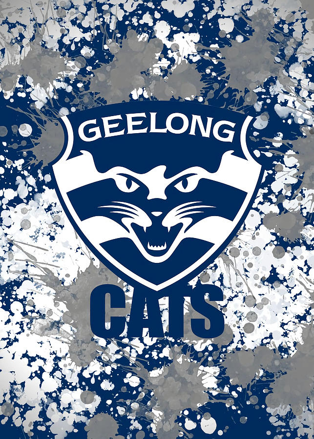 Geelong Cats Poster Hawdon Images Tapestry - Textile by Dustin Veasey ...