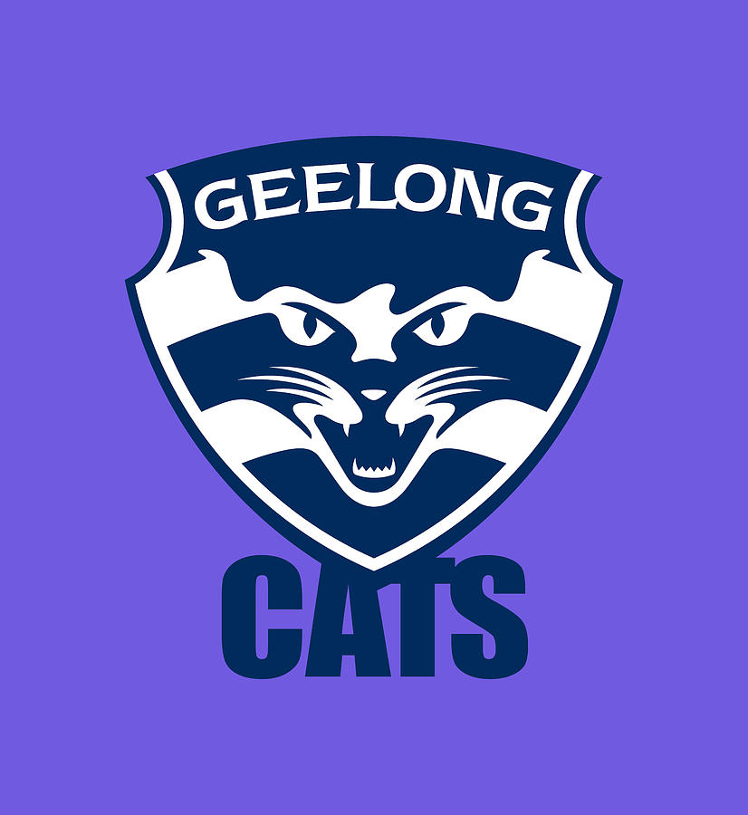 Geelong Football Club Logo Digital Art By Red Veles