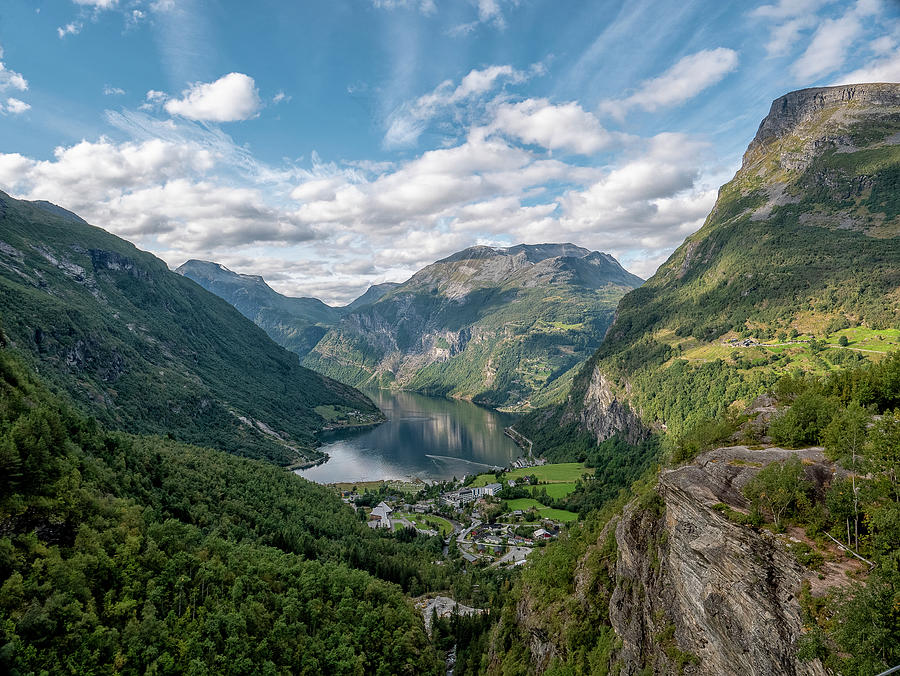 Geiranger Fiord Photograph by Uri Baruch