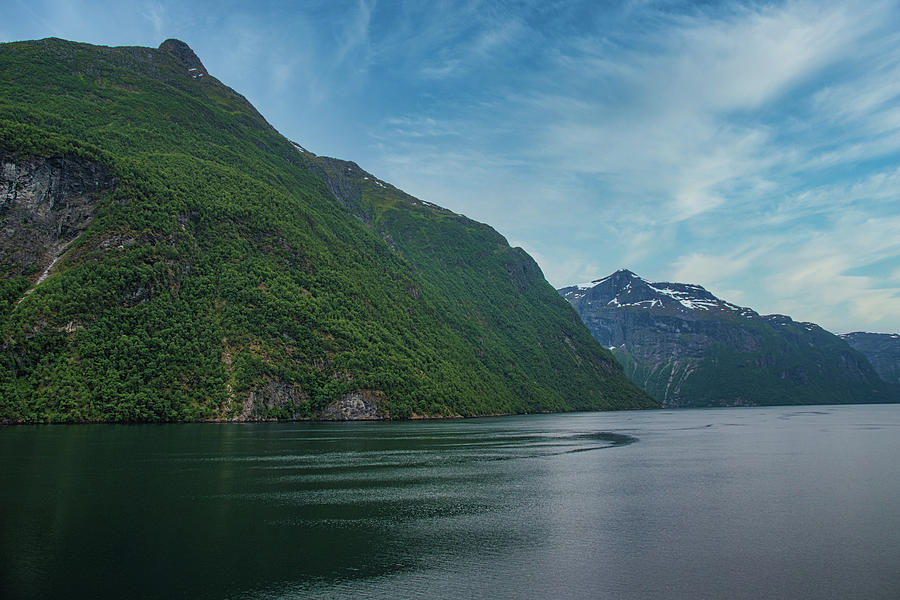 Geiranger Fjord in Norway Photograph by Matthew DeGrushe
