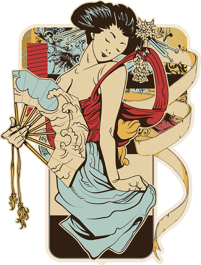 Geisha Geiko Or Geigi Japanese Woman Digital Art By Jacob Zelazny Pixels