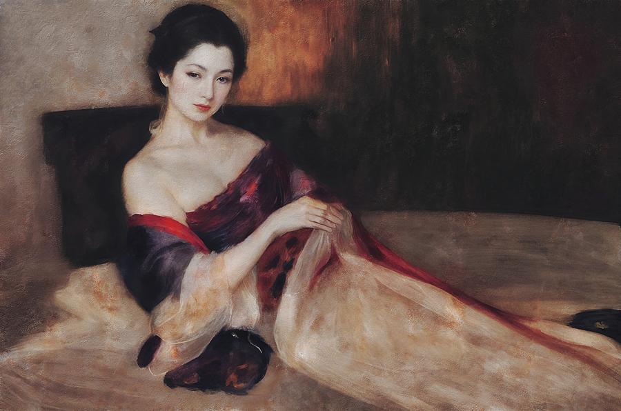 Geisha in Twilight Digital Art by Samuel HUYNH Geisha in Twilight Digital Art by Samuel HUYNH