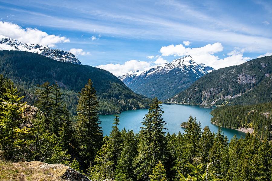 Gem in the North Cascades Photograph by Tom Cochran