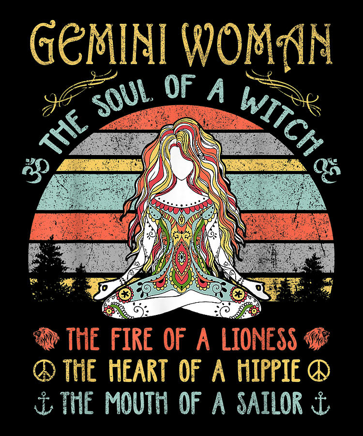 Hippie Girl Yoga July Girl The Soul Of A Witch Home Wall Decor Poster No Frame 