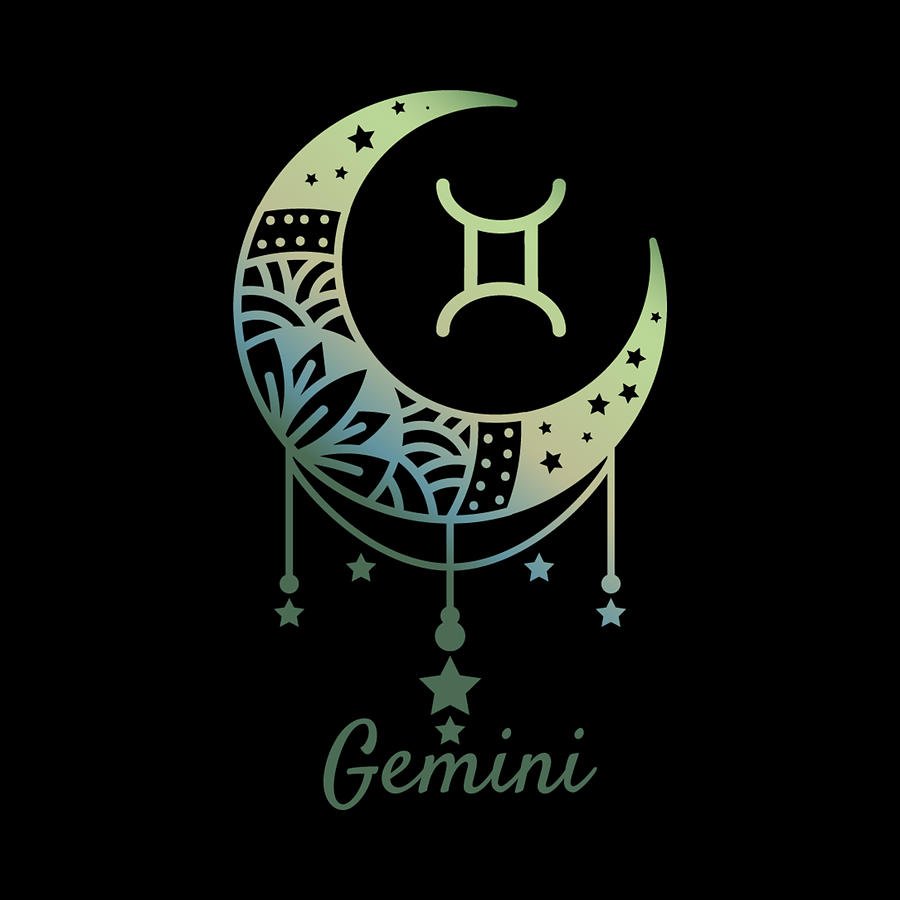 Gemini Digital Art by Good Vibes - Pixels