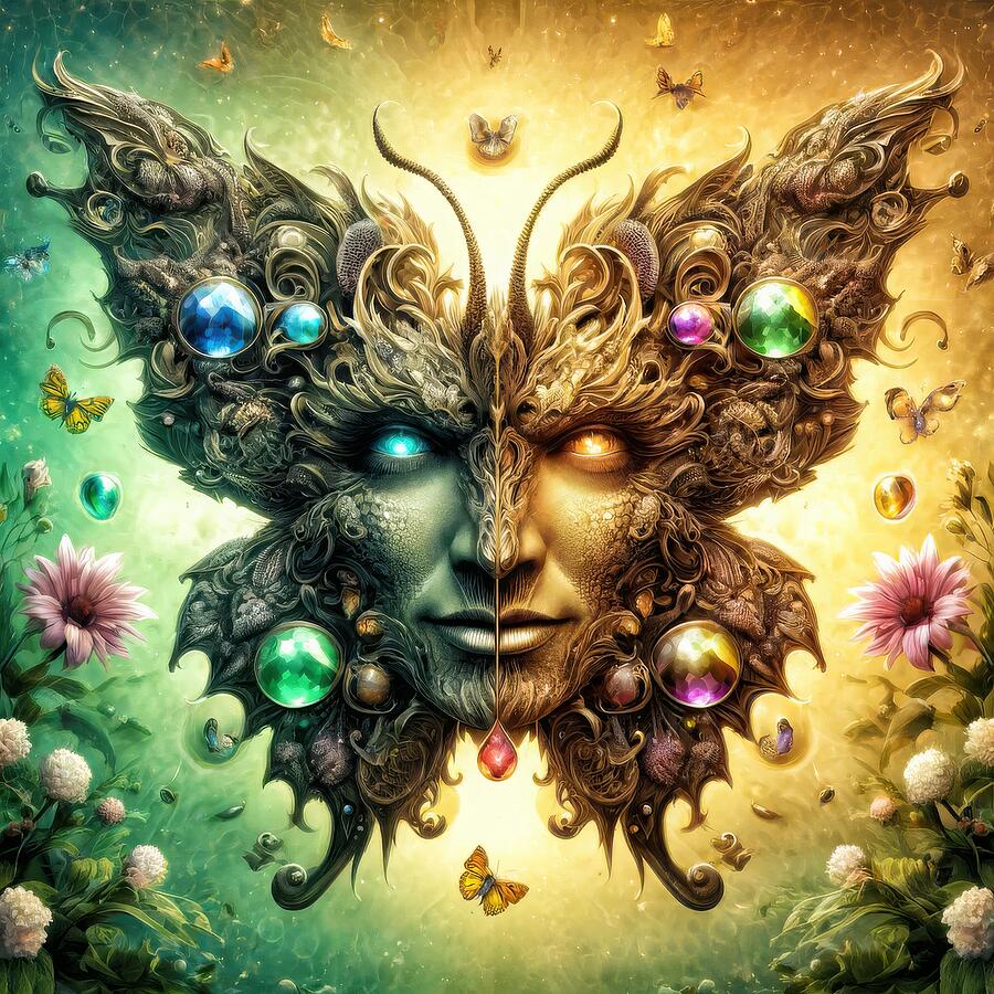 Gems of the Wilderness Spirits Digital Art by Bill And Linda Tiepelman Gems of the Wilderness Spirits Digital Art by Bill And Linda Tiepelman