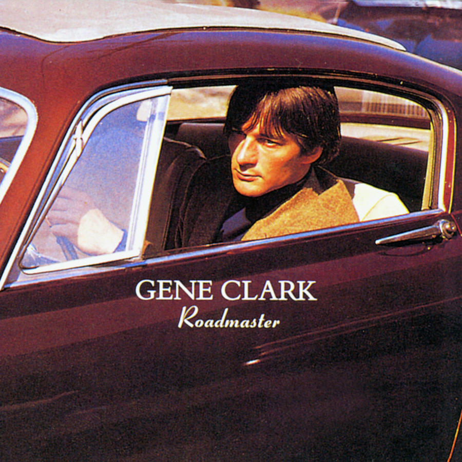 Gene Clark album cover Roadmaster with Ferrari 250GT Photograph by Retrographs