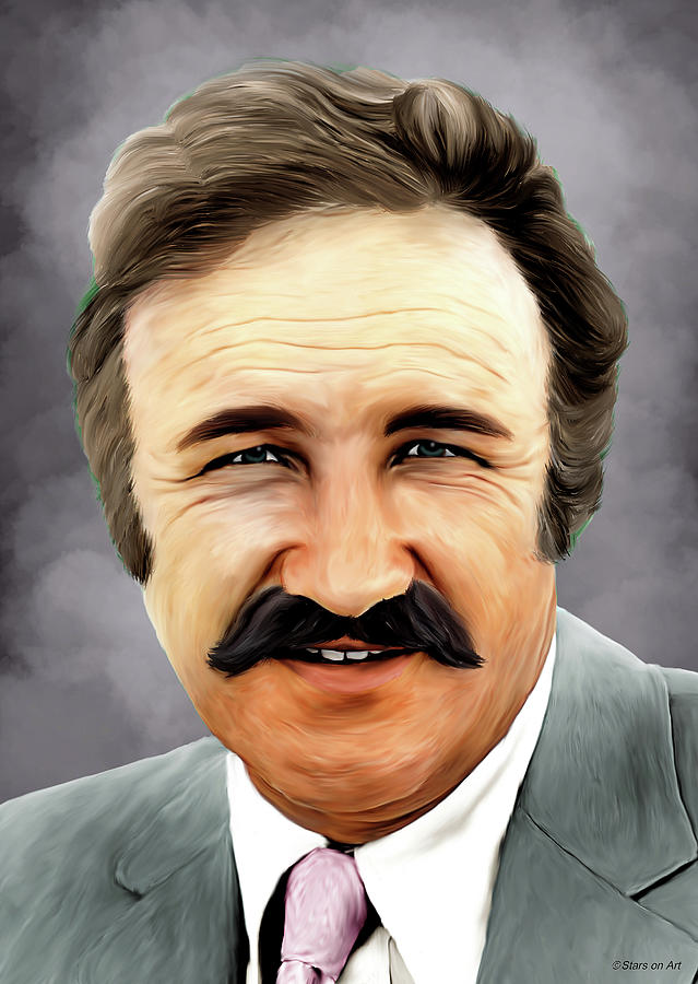 Gene Hackman Mixed Media - Gene Hackman painting by Movie World Posters