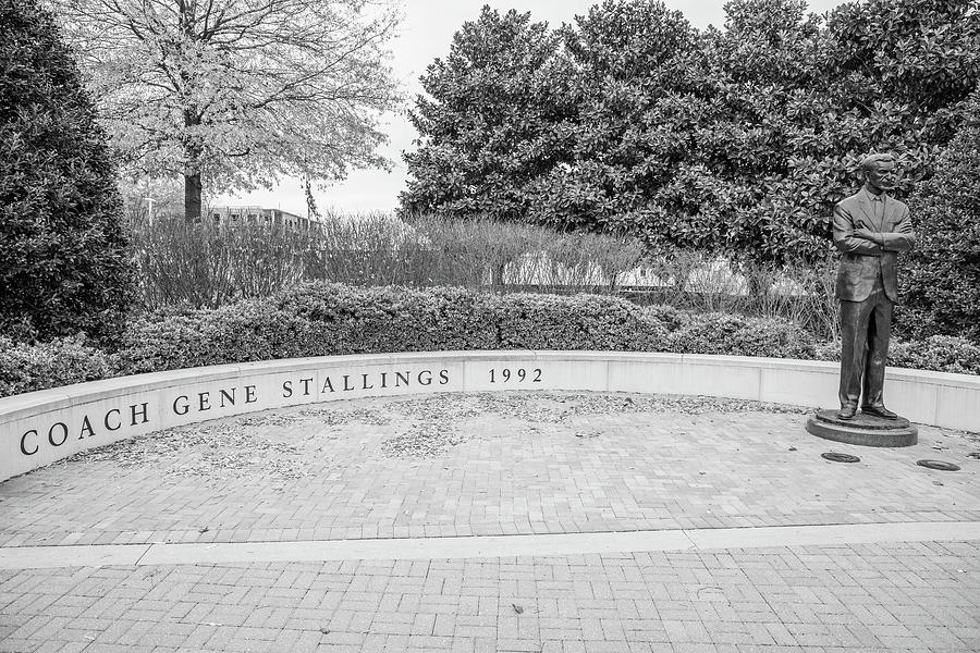 Gene Stallings Statue Alabama  Photograph by John McGraw