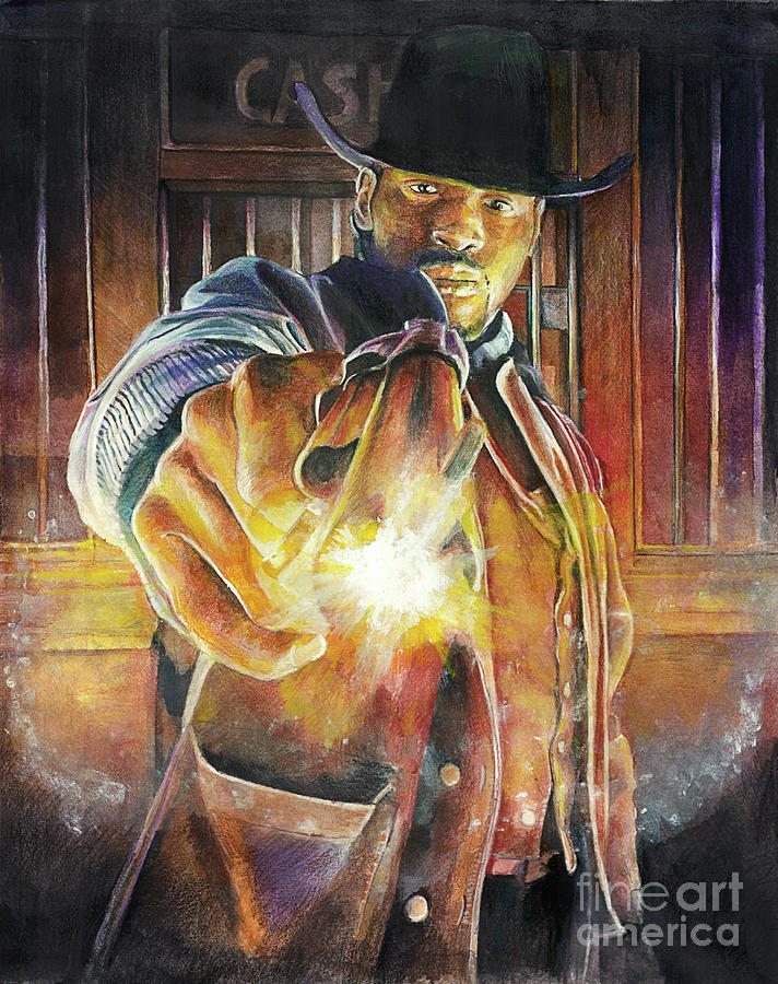 Gene the Cowboy Painting by Michael Volpicelli
