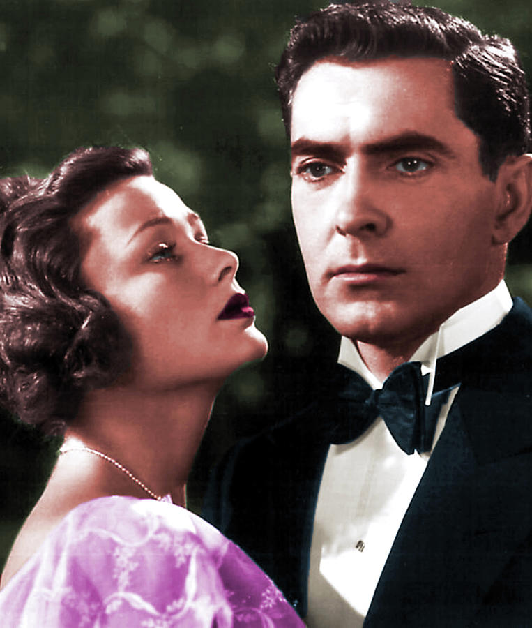 Gene Tierney and Tyrone Power Photograph by Movie World Posters
