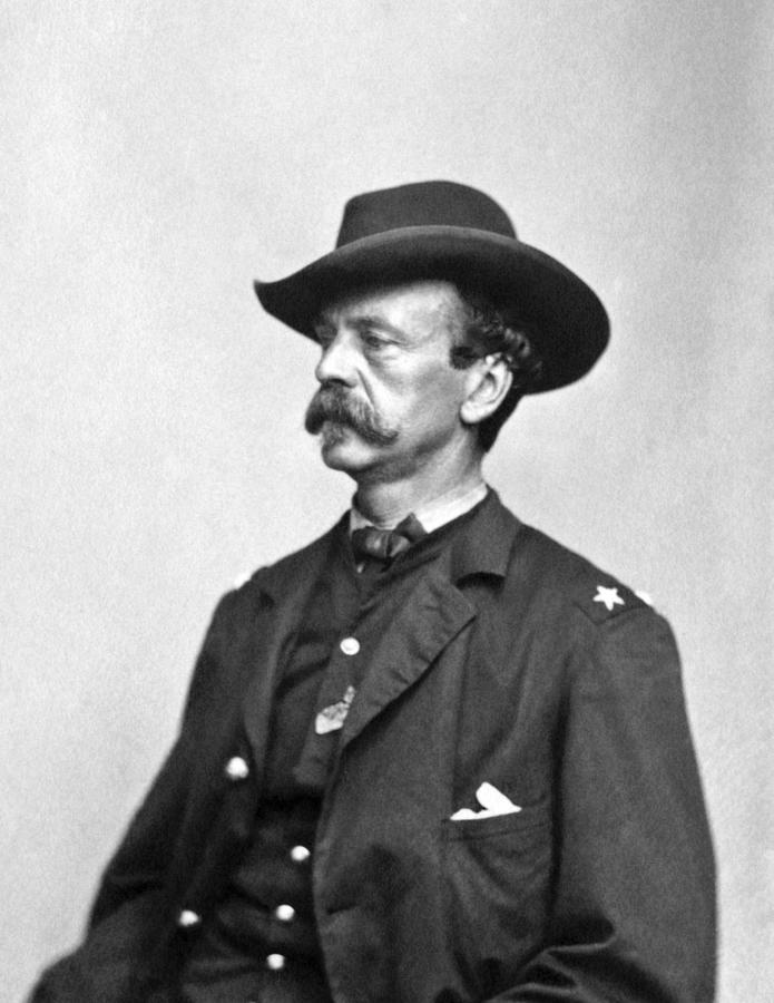 General Daniel Sickles Civil War Portrait Photograph by War Is Hell Store