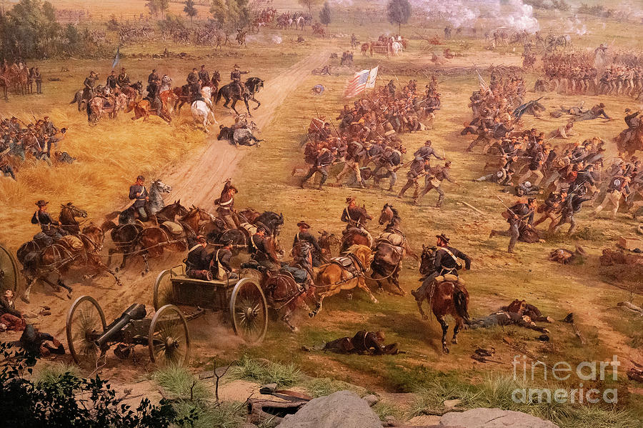 General George Picketts Charge Photograph by Bob Phillips
