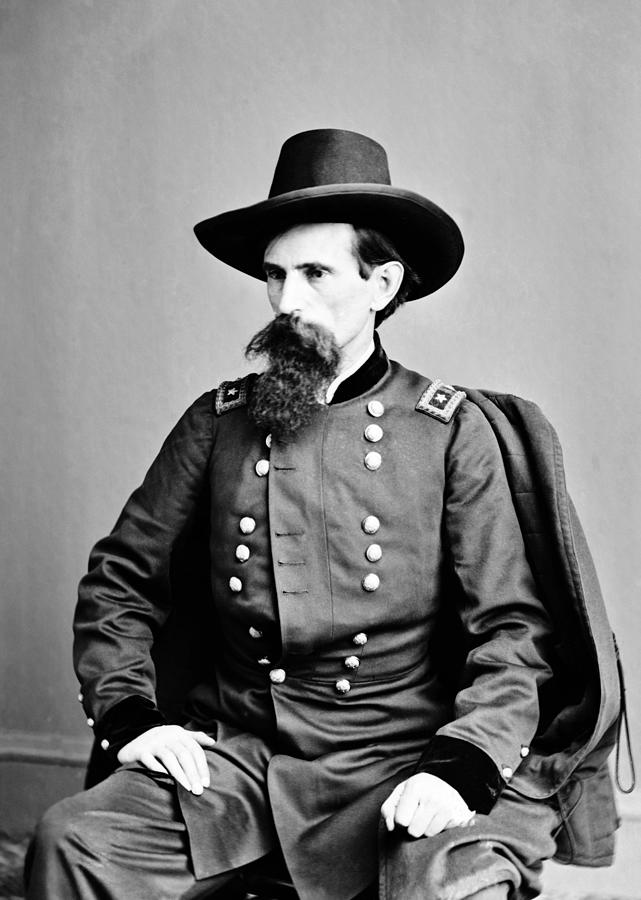 General Lew Wallace Portrait Photograph by War Is Hell Store