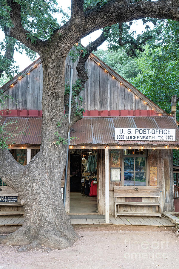 General Store at Luckenbach Vertical Photograph by Bee Creek Photography - Tod and Cynthia