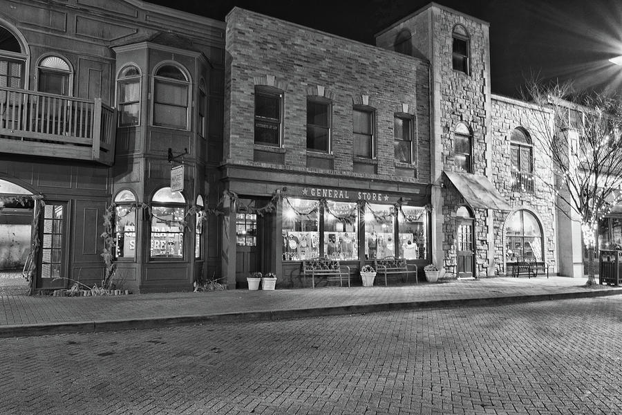 General Store Bw Photograph