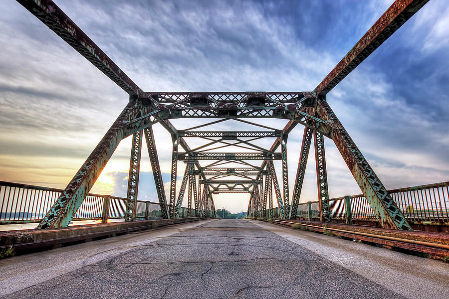General Sullivan Bridge Photograph by Eric Gendron