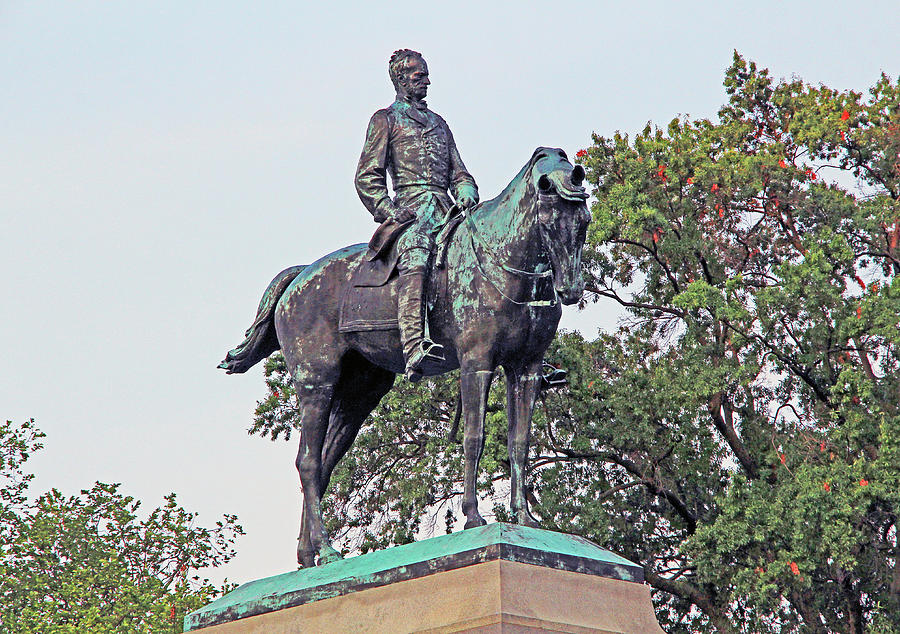 General Tecumseh Sherman Equestrian Statue Photograph