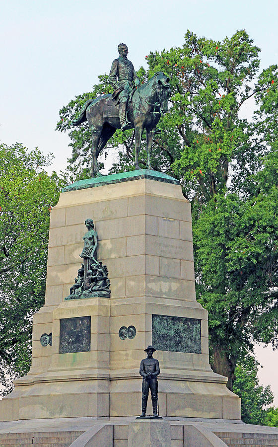 General Tecumseh Sherman Monument Photograph