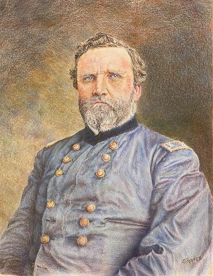 General Thomas Drawing by Edward Pearce