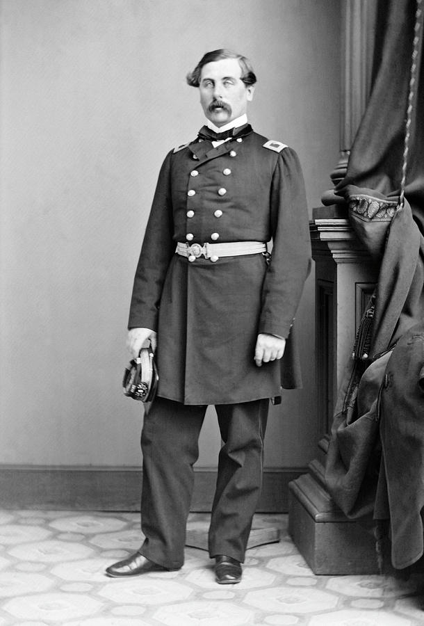 General Thomas Francis Meagher Of The Irish Brigade - Civil War Portrait Photograph by War Is Hell Store
