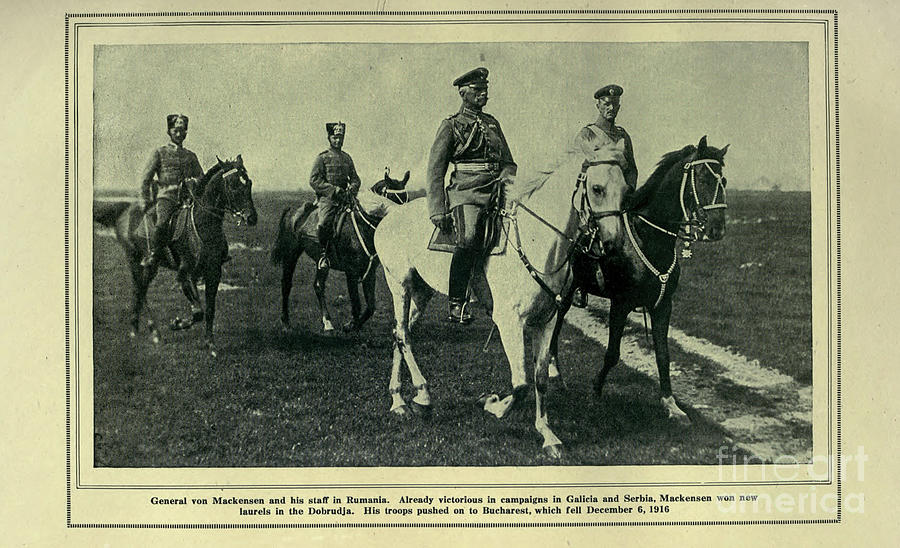 GENERAL VON MACKENSEN IN RUMANIA l1 Photograph by Historic ...