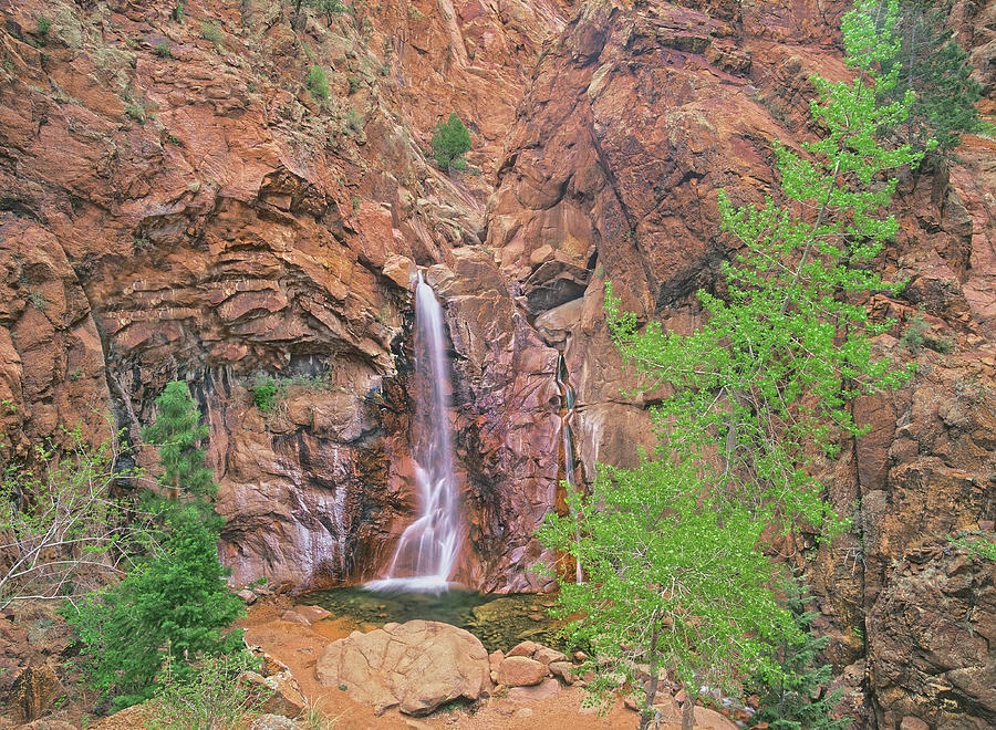 General William Jackson Plamer Named This Waterfall In Queens Canyon After His Daughter Dorothy. Photograph by Bijan Pirnia