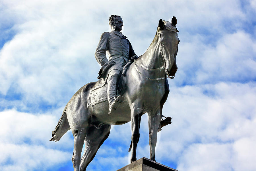 General William Sherman Civil War Statue Washington DC Photograph by ...