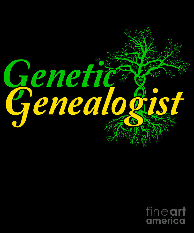 Genetic Genealogist Tree Genealogy Historian Gift Digital Art By Thomas ...