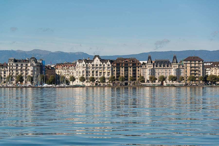 Geneva water front Photograph by Stefan Cioata